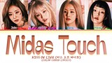 KISS OF LIFE 'Midas Touch' Lyrics (Color Coded Lyrics)