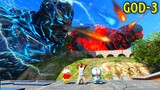 GTA5 : Ice God killed Lava God || Doraemon must be saved In Gta5