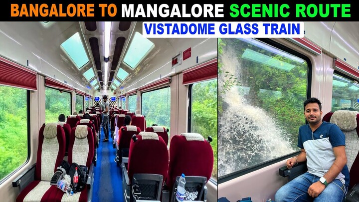 Most beautiful Monsoon Train Journey experience in Vistadome Glass coach