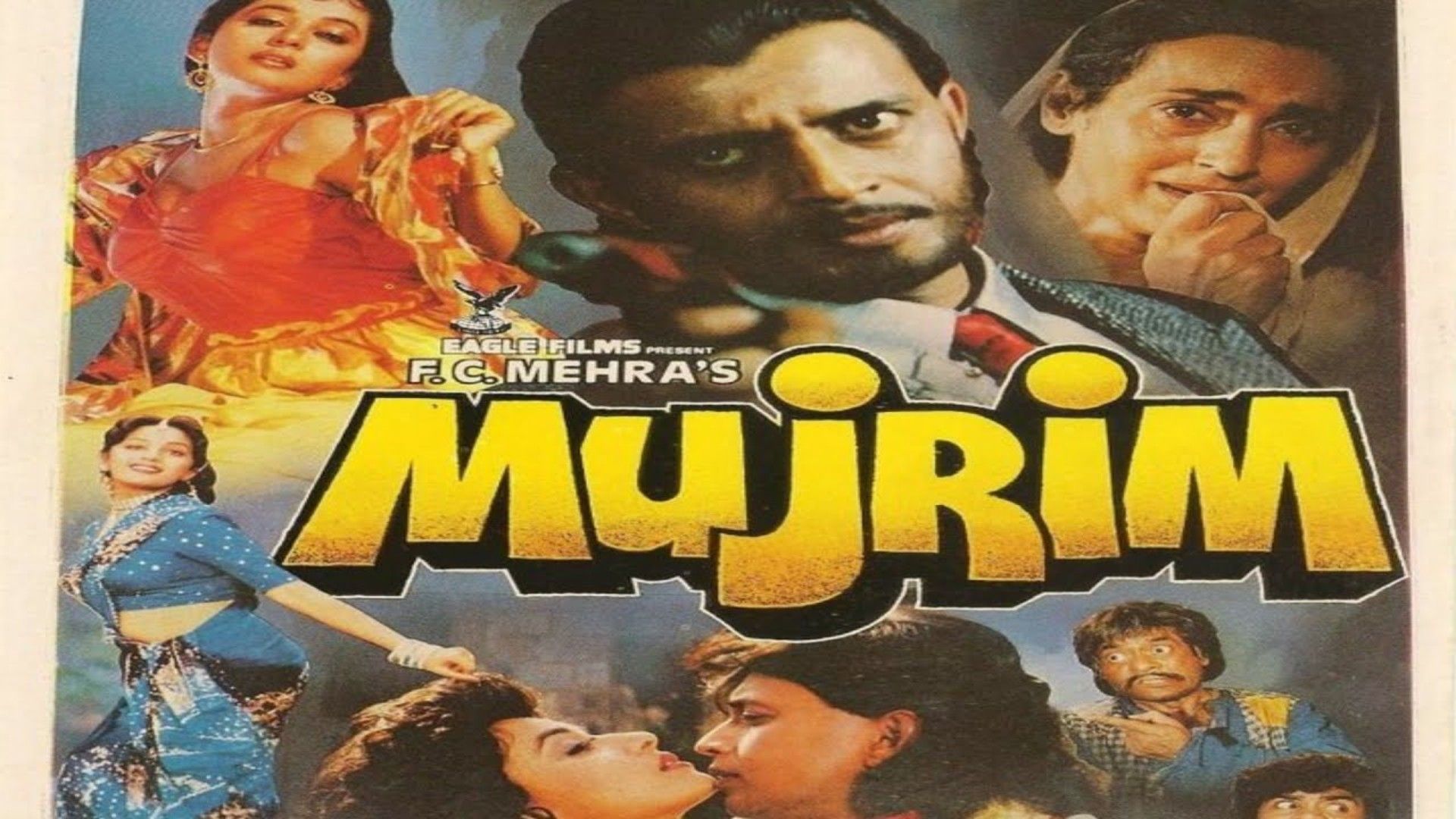 mujrim movie Mithun Chakraborty amresh puri BiliBili