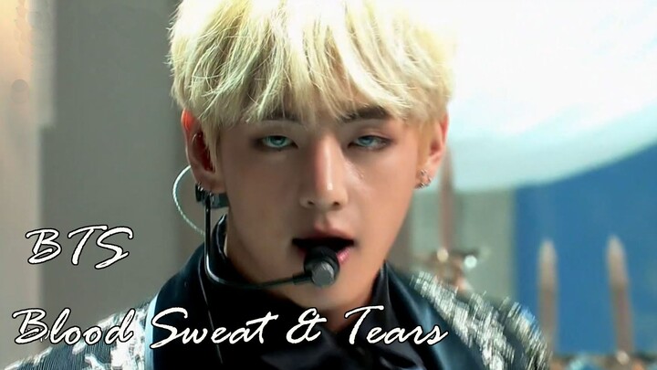 [Thay đồ trong nháy mắt trên sân khấu] BTS - Blood Sweat & Tears