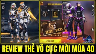 Free Fire - Chi Tiết Về Thẻ Vô Cực Mùa 40 Cực Đẹp - Quay Và Nâng Cấp XM8 | Những Phần Quà Free Mới