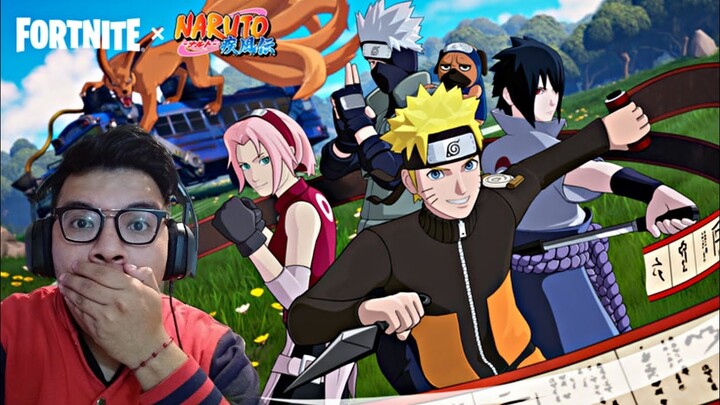 ¡TRAILER de *NARUTO SHIPPUDEN x FORTNITE* REACCIÓN / LA COLABORACIÓN MAS ESPERADA!