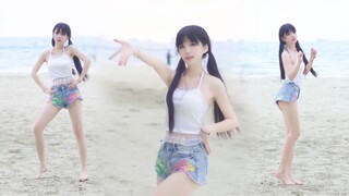 冬 日 甜 妹 ! ❤ ´͈ ᵕ `͈ 海边光jio一起shake it｜竖屏～