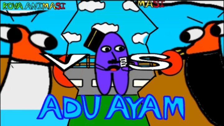 ADU AYAM(animasi 2d)