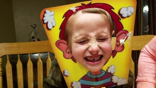 Does Your Baby Cry or Laugh Like This When Playing PIE FACE Game ?