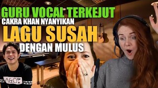 BAHKAN GURU VOCAL PUN TERKEJUT ‼️ CAKRA KHAN LIBAS LAGU SUSAH INI DENGAN MULUS