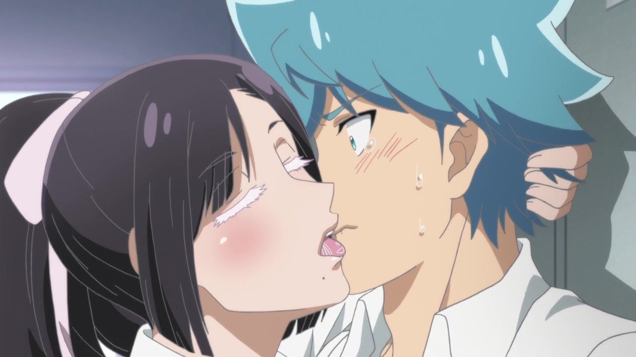 Anime GIRL ALWAYS has SUS THOUGHTS… 🤔👀 #anime #romanceanime #downbad, anime kiss room at night