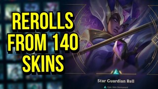 Rerolls From 140 Skins | League of Legends