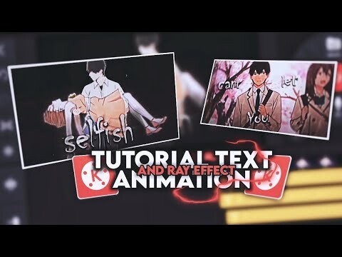 Tutorial Teks animation & rays Effect like Alight Motion for Amv Typography Kinemaster!