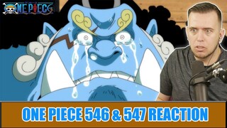 NAMI FORGIVES JIMBEI - One Piece Episode 546 and 547 - Rich Reaction