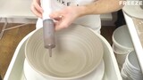 [Vẽ gốm] Dùng bơm tiêm vễ họa tiết gốm cực hữu ích