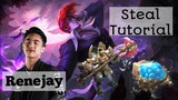 Quick Mythic Tips#001 - NXP Renejay's Chou Lord/Turtle Steal Technique / Tagalog Tutorial
