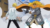 Sanji vs Vinsmoke judge! Sanji fighting his father - one piece English subtitle