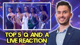 Miss Universe Philippines 2023 - Top 5 Question and Answer (Q and A) LIVE Reaction