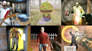 Game Weapons #19 | Granny 3 Slingshot🐍Scary Land Electric Shock🐍Frenetic Shotgun & More