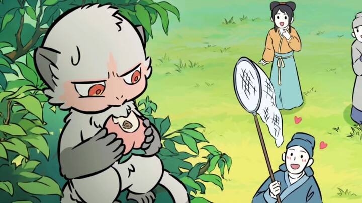 Monkey King is chased by fans