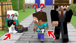 Monster School : Poor Baby Herobrine And Poor Baby Sadako - Minecraft Animation