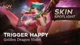 Saingan Baginda Yorn! - Trigger Happy: Golden Dragon Violet Skin Spotlight - Garena AOV
