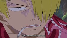 Bajak laut satu ni ada aja tingkahnya ! Sanji Ampe habis kesabaran gara tingkah Luffy dan usop🤣
