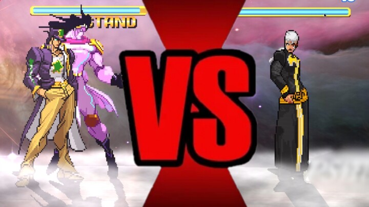 🤩👆【MUGEN】白金之星·超越天堂VS天堂制造(4K60)