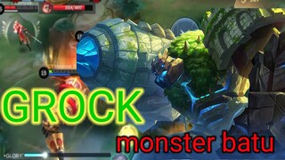 grock solo player si monster batu