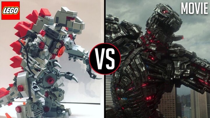 LEGO Godzilla vs Kong mechagodzilla mocs 2021 video. Lego godzilla mechagodzilla creations vs Movie