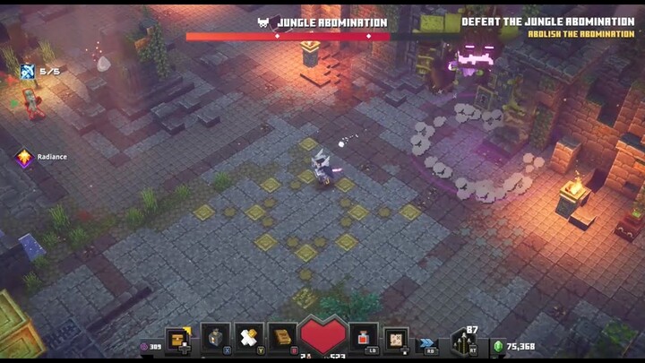 Minecraft Dungeons Jungle Abomination Out of Bounds