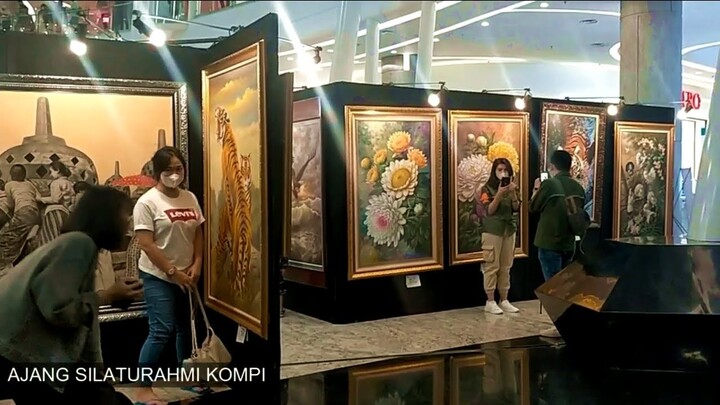 PAMERAN SENI LUKIS KARYA PELUKIS INDONESIA DI RESINDA MALL KARAWANG 10 - 18 SEPTEMBER 2022