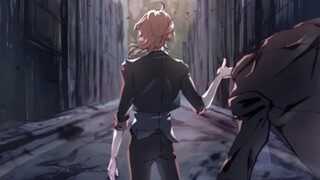 "People live for Nakahara Chuuya! He is 1.6 meters tall and has an aura of 2.8 meters!" [Bungo Stray