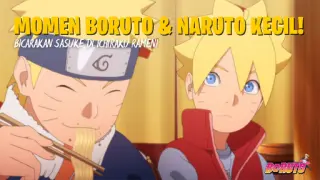 Alasan Sasuke Pergi Dari Konoha! Momen Boruto dan Naruto Kecil di Ichiraku Ramen!