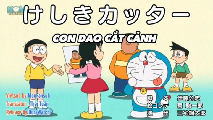 Doraemon : Máy điều khiển con người - Con dao cắt cảnh