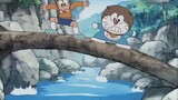 Dua puluh empat bingkai Doraemon: Episode favoritku, menjadi lebih kecil + topi penyamaran binatang 