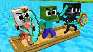 Monster School : ZOMBIE BOY REVENGE FOR FAMILY SEASON 13 - Minecraft Animation