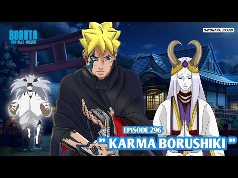 Boruto Episode 296 Subtitle Indonesia Terbaru - Boruto Two Blue Vortex 10 Part 185 Karma Borushiki
