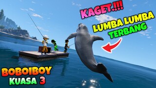 GTA 5 MOD BOBOIBOY KUASA 3 KAGET MANCING IKAN DAPAT LUMBA LUMBA TERBANG