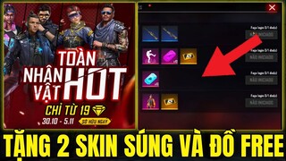 Free Fire - Sự Kiện Nhận 2 Skin Súng Và Gói Đồ Mới Miễn Phí Cực Khủng - Cách Nhận PetVà Skin Free