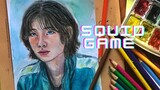 Squid game  067 character | HoYeon Jung painting