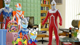 Children's Enlightenment Early Education Toy Video: Little Ciro Ultraman wants to be with his grandp