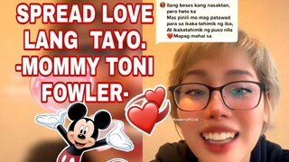 SPREAD LOVE LANG TAYO -MOMMY TONI FOWLER- ❤🤗🤟✌🥰 | TORO FAMILY | TONI FOWLER