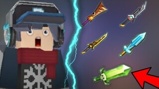 All Legendary Sword in Bed Wars Blockman Go