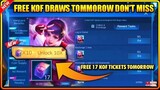 HOW TO GET 17X KOF STAMPS TOMORROW | KOF EVENT | FREE EPIC SKIN - MLBB