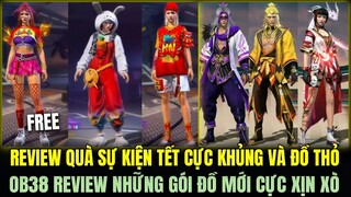 OB38 Review Quà Sự Kiện Tết Cực Nhiều Đồ Đẹp Và Đồ Thỏ 7 Màu, Review Đồ Mới Trong OB38 Cực Ngầu