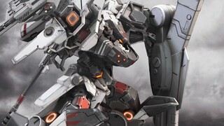 animasi transformasi mecha tulang belakang "Devil Armor" "Daemon X Machina"