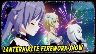 Lantern Rite Firework Show Cutscene | Genshin Impact | The Stars Inscribe the Year's Wishes