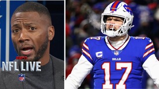 NFL LIVE | "no team can stop  Bills from winning Super Bowl" - Ryan Clark on Bills dominate Ravens