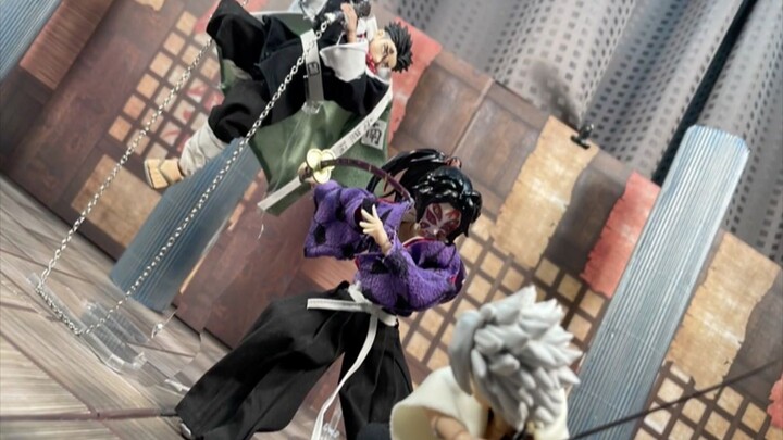 Demon Slayer Fushigawa Minoru, Gyoumei Hiei vs. Upper Rank One Kokushibo Stop Motion Animation