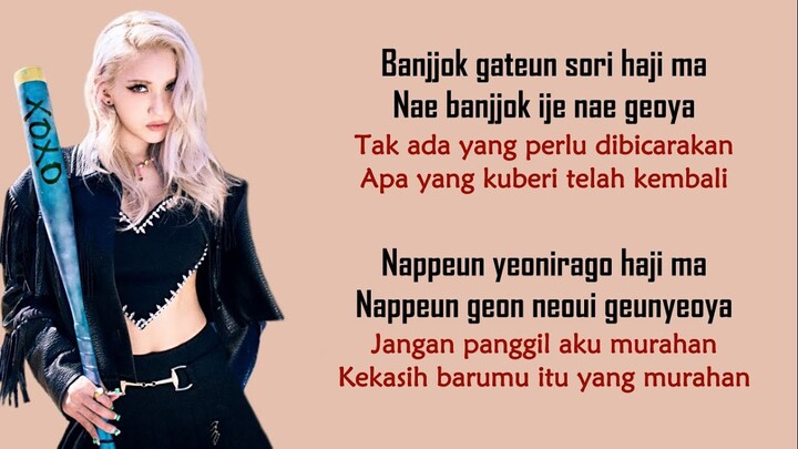 JEON SOMI - XOXO | Lirik Terjemahan Indonesia