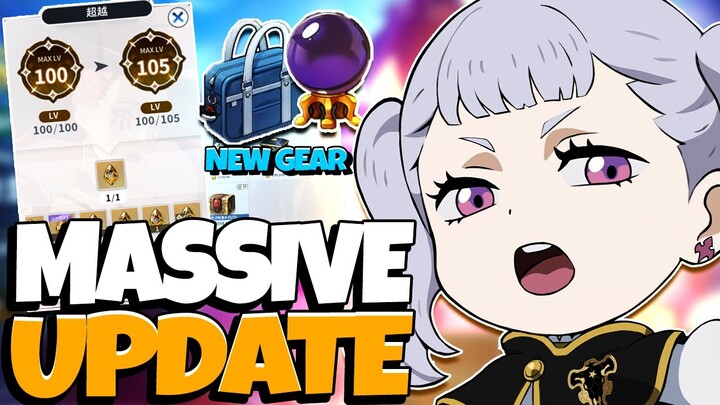 MASSIVE QOL CHANGES, LVL 125 & RTA COMING, DISCOUNTED MULTIES, NEW GEAR & MORE - Black Clover Mobile