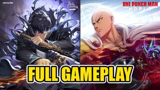 Full Gameplay Game Solo Leveling: ARISE & One Punch Man World